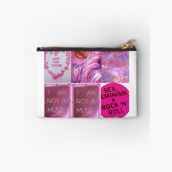 Item preview, Rihanna Sex Feminism Rock N Roll Pink Collage designed and sold by y2kponyclub.