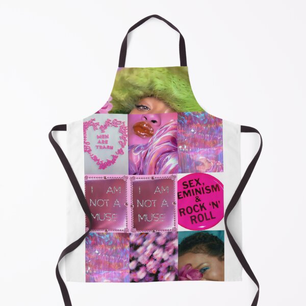 Item preview, Rihanna Sex Feminism Rock N Roll Pink Collage designed and sold by y2kponyclub.