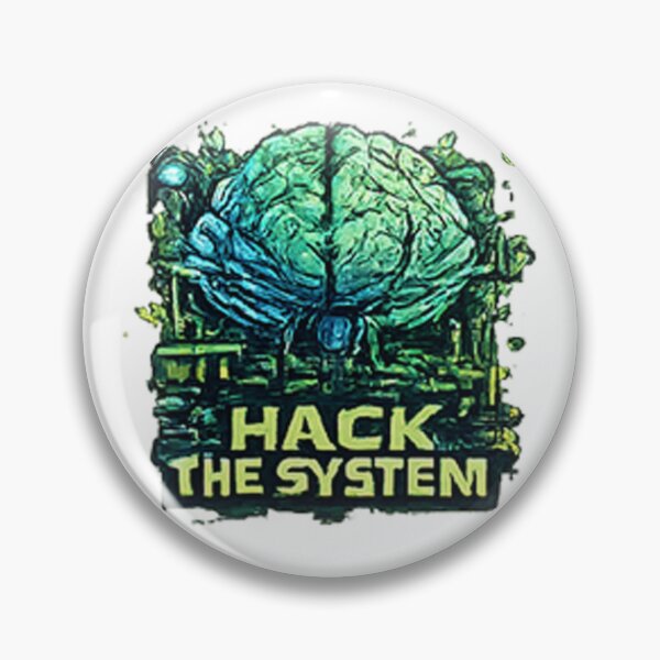 Item preview, Hack The System designed and sold by Aether-Pixels.