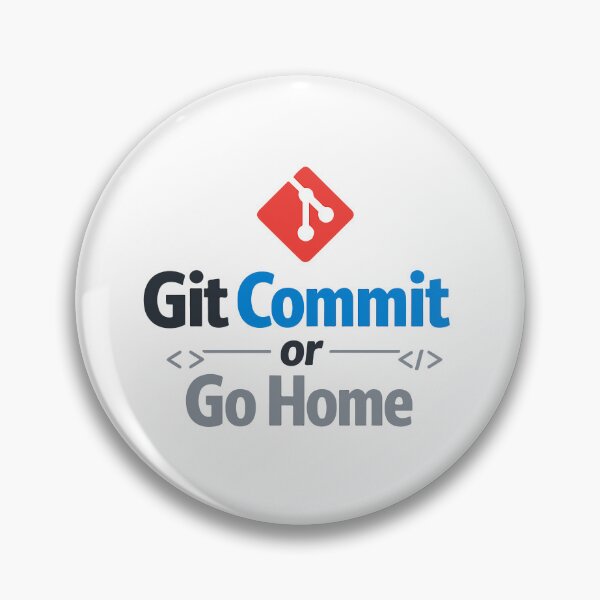 Item preview, Git Commit or Go Home designed and sold by Veluno Art.