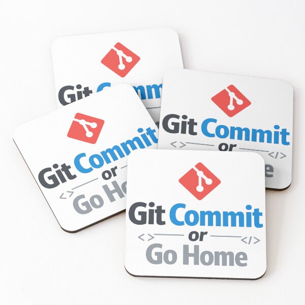 Item preview, Git Commit or Go Home designed and sold by Veluno Art.