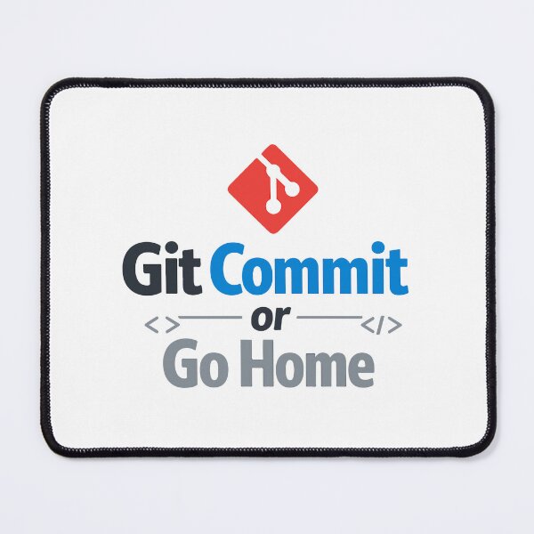 Item preview, Git Commit or Go Home designed and sold by Veluno Art.