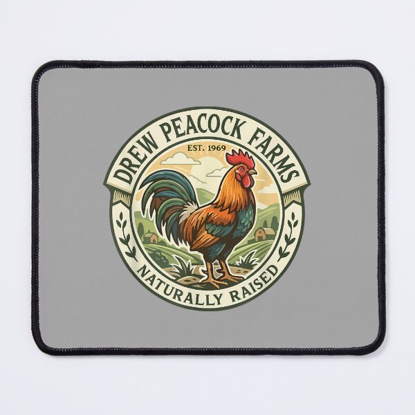 Item preview, Drew Peacock Farms Funny Adult Humor Pun Innuendo Joke designed and sold by ArleneRowe.
