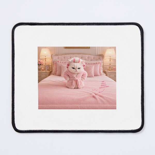 Item preview, Tiny Drama Queen Bed Inspection designed and sold by LovelyCatGalaxy.