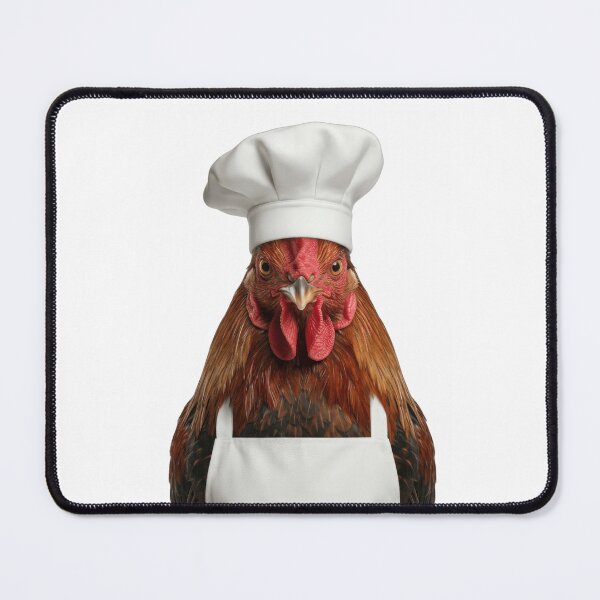 Item preview, Funny Rooster Chef Realistic Animal Cooking Humor Art designed and sold by LazyOwlStore.