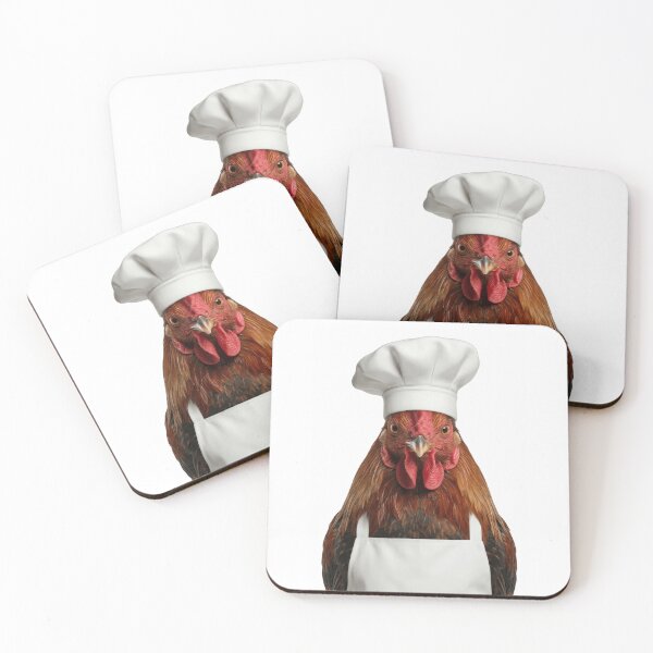 Item preview, Funny Rooster Chef Realistic Animal Cooking Humor Art designed and sold by LazyOwlStore.