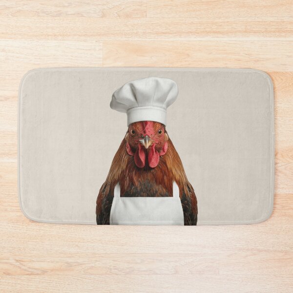 Item preview, Funny Rooster Chef Realistic Animal Cooking Humor Art designed and sold by LazyOwlStore.