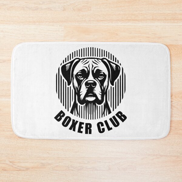 Item preview, Boxer Club - Minimalist Linear Dog Silhouette designed and sold by Pfotenfaden.