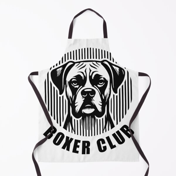Item preview, Boxer Club - Minimalist Linear Dog Silhouette designed and sold by Pfotenfaden.