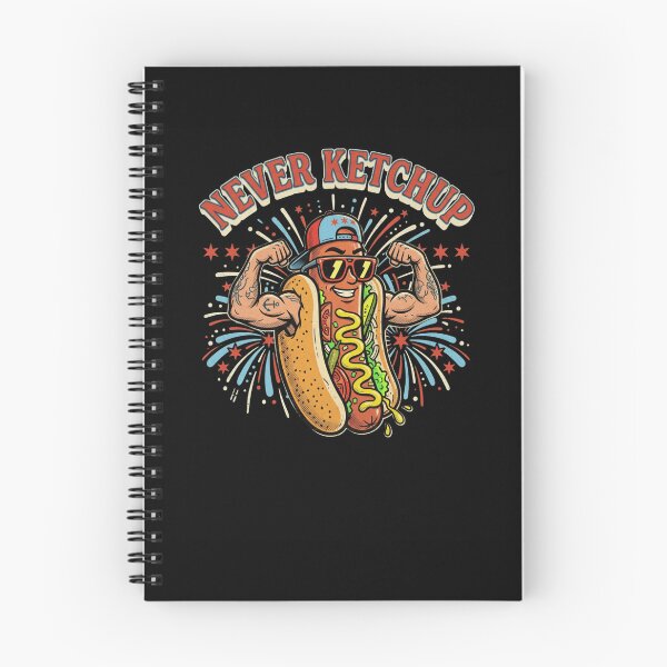 Item preview, Never Ketchup Frankfurter Flexing Muscles Chicago hot dog designed and sold by snowry.