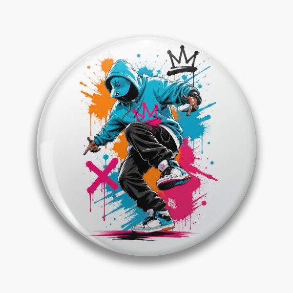 Item preview, Hip-Hop Dancer Urban Graffiti Tee | Street Culture Fashion designed and sold by JustResultsCo.