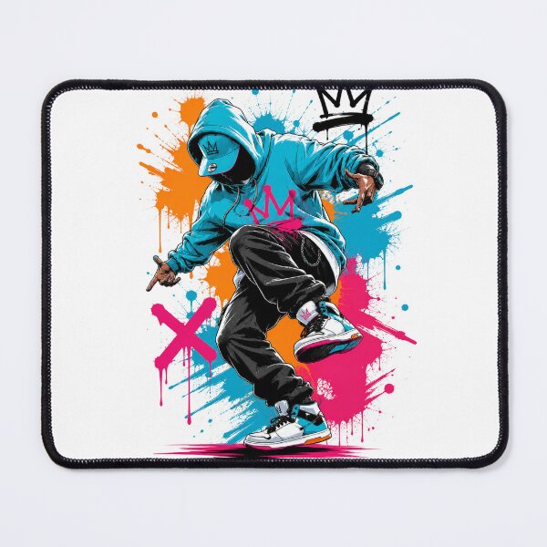 Item preview, Hip-Hop Dancer Urban Graffiti Tee | Street Culture Fashion designed and sold by JustResultsCo.