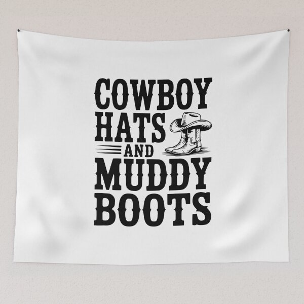 Item preview, Cowboy Hats and Muddy Boots designed and sold by Frank Ring.