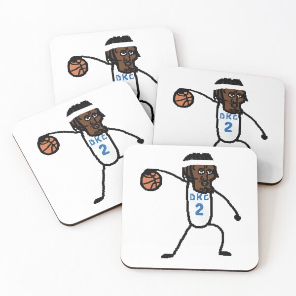 Item preview, Shai Gilgeous Alexander Cartoon Doodle Basketball Poster Design designed and sold by JayiaGribbleu.