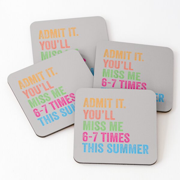 Item preview, Admit It You'll Miss Me 67 Times This Summer Last Day School_3 designed and sold by mjohnson9.