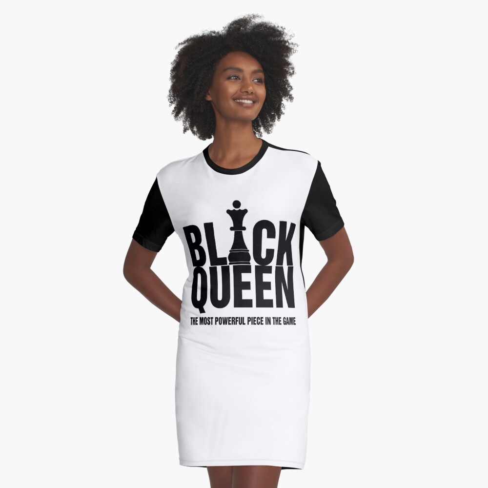 black queen the most powerful piece in the game shirt