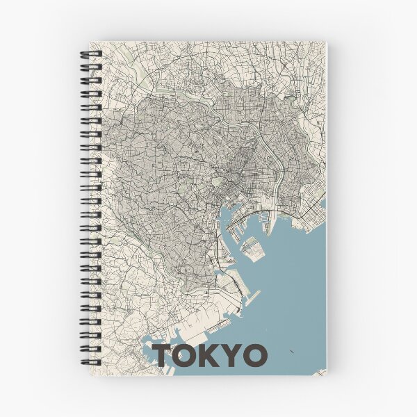 Item preview, Tokyo Map designed and sold by MapsNerd.