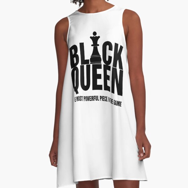 Chess Black Queen The Most Powerful Piece in the Game Shirt