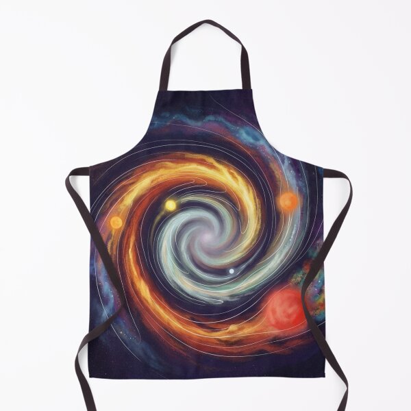 Item preview, Spiral Galaxy Motion Cosmic Illustration designed and sold by AHOK-lab.