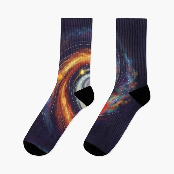 Item preview, Spiral Galaxy Motion Cosmic Illustration designed and sold by AHOK-lab.