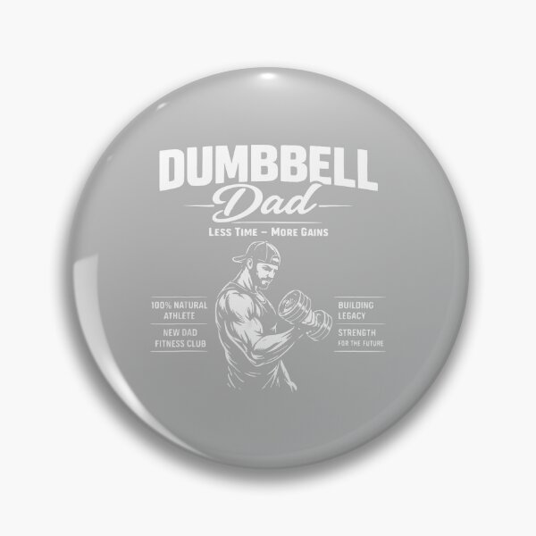 Item preview, Dumbbell Dad - Fitness Gym Lifestyle Father designed and sold by ArleneRowe.