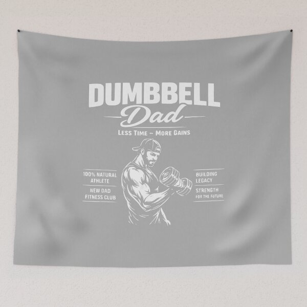 Item preview, Dumbbell Dad - Fitness Gym Lifestyle Father designed and sold by ArleneRowe.