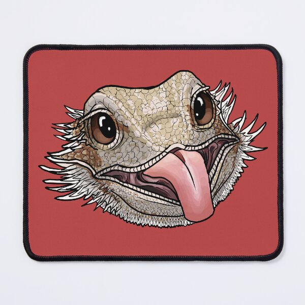 Item preview, Bearded Dragon With Tongue Out designed and sold by JoyHappySpiders.