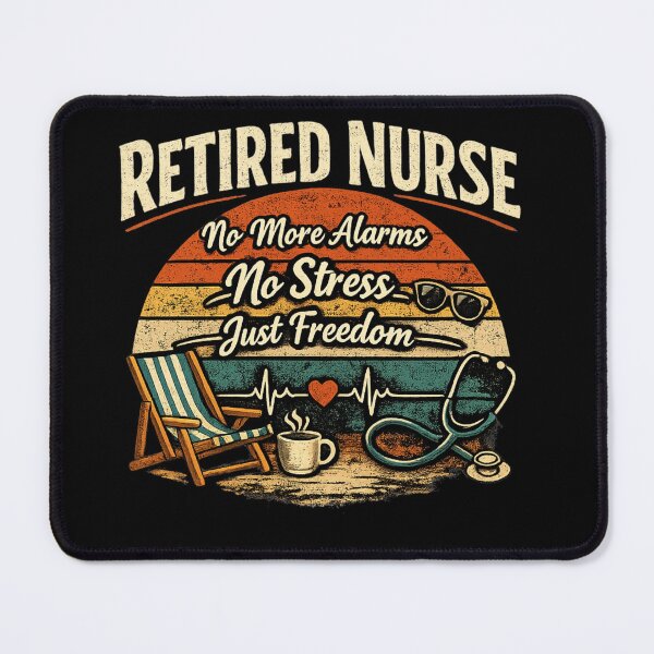 Item preview, Retired Nurse Beach Freedom Classic T-Shirt  designed and sold by podlook.