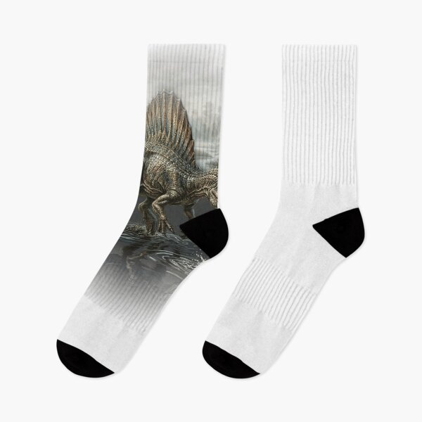 Item preview, Spinosaurus Dinosaur Hunting Fish Prehistoric designed and sold by snowry.