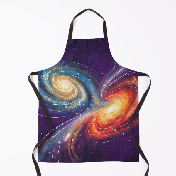Item preview, Colliding Galaxies Cosmic Illustration designed and sold by AHOK-lab.