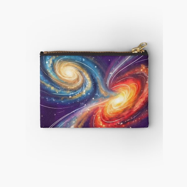 Item preview, Colliding Galaxies Cosmic Illustration designed and sold by AHOK-lab.