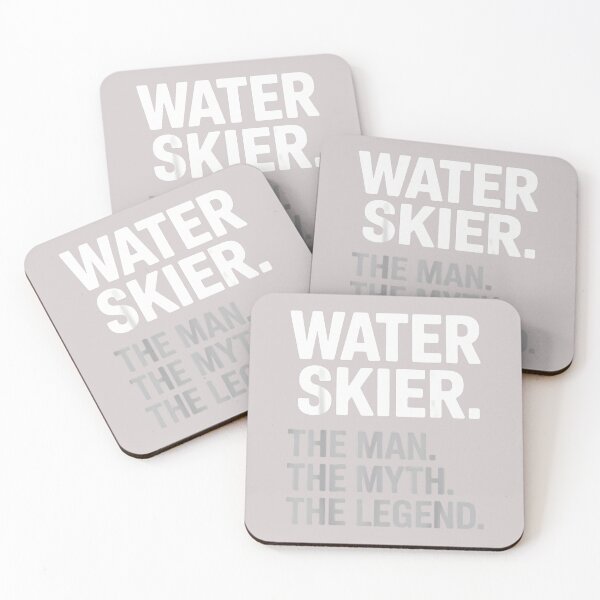 Item preview, Cool Water Skiing Design for Men Dad Water Skier Waterskiing designed and sold by MabelWells.