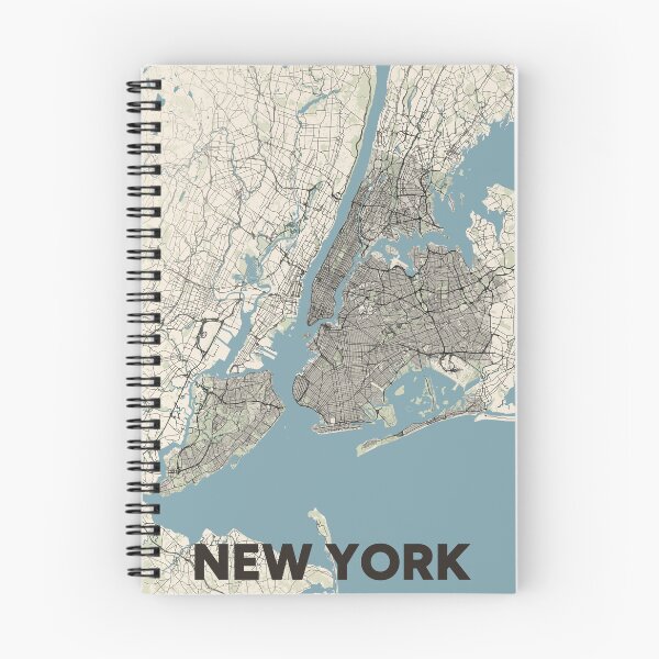 Item preview, New York City Map designed and sold by MapsNerd.