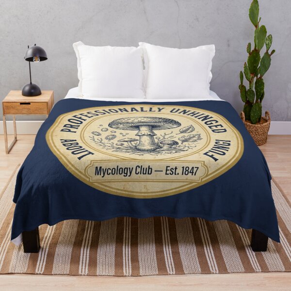Item preview, Professionally Unhinged About Fungi Mycology Club designed and sold by CalmCapy Co.