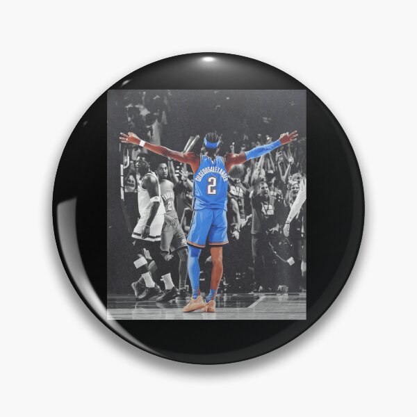 Item preview, Shai Gilgeous Alexander Vintage Celebration Basketball Poster Design designed and sold by JayiaGribbleu.