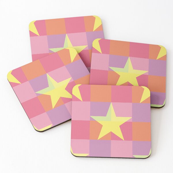 Item preview, stars on chequered seamless pattern 2 designed and sold by Feral Lines Studio .
