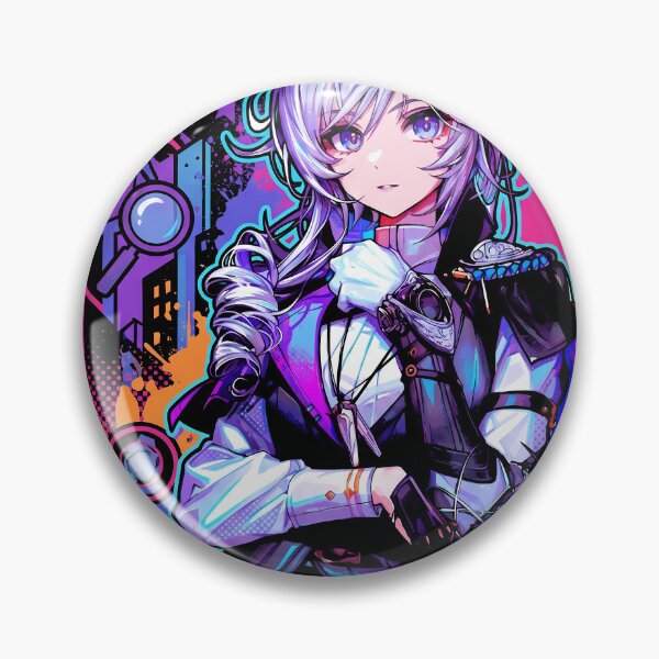 Item preview, Silver Palace Detective Lavender Hair – Rational Protagonist Art designed and sold by Senpaiwaves.