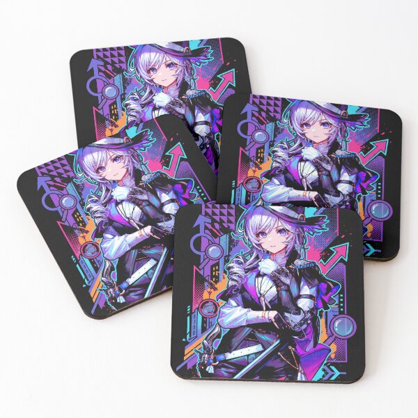 Item preview, Silver Palace Detective Lavender Hair – Rational Protagonist Art designed and sold by Senpaiwaves.