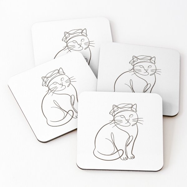 Item preview, Pip in a Pakol: Minimalist One-Line Art designed and sold by Fluffsy .