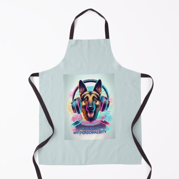 Item preview, Neon German Shepherd - World Music Day designed and sold by Art-Arcade6.