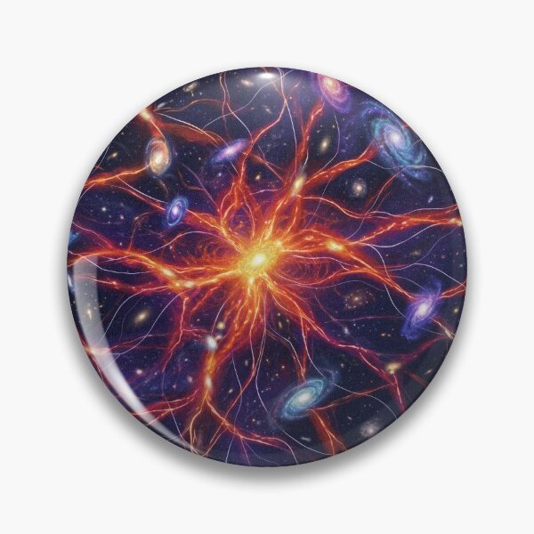 Item preview, Cosmic Neural Network Cosmic Illustration designed and sold by AHOK-lab.