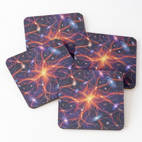 Item preview, Cosmic Neural Network Cosmic Illustration designed and sold by AHOK-lab.