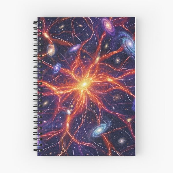 Item preview, Cosmic Neural Network Cosmic Illustration designed and sold by AHOK-lab.