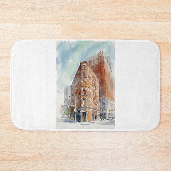 Item preview, Pittsburgh Flatiron Watercolor designed and sold by caracatita75.