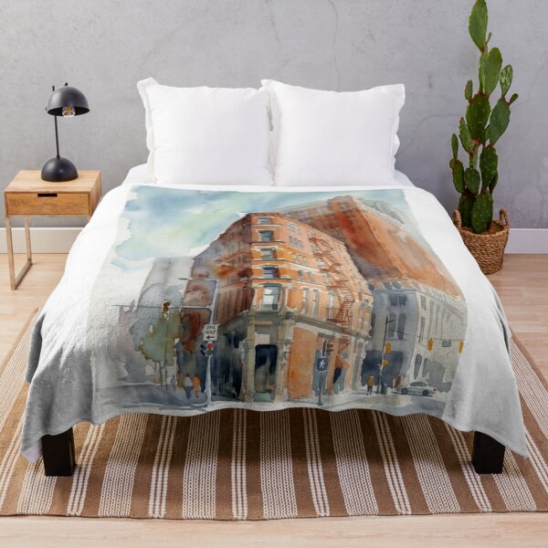 Item preview, Pittsburgh Flatiron Watercolor designed and sold by caracatita75.