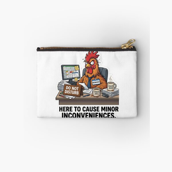 Item preview, Angry Rooster Manager Causing Minor Inconveniences designed and sold by TheNyneShop.