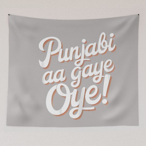 Item preview, Punjabi Aa Gaye Oye Diljit Funny designed and sold by GreggRoss.