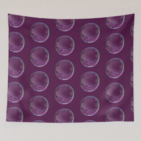 Item preview, Dreamy Violet Glass Orb | Minimalist Purple Aesthetic designed and sold by Rawafi Art Studio.
