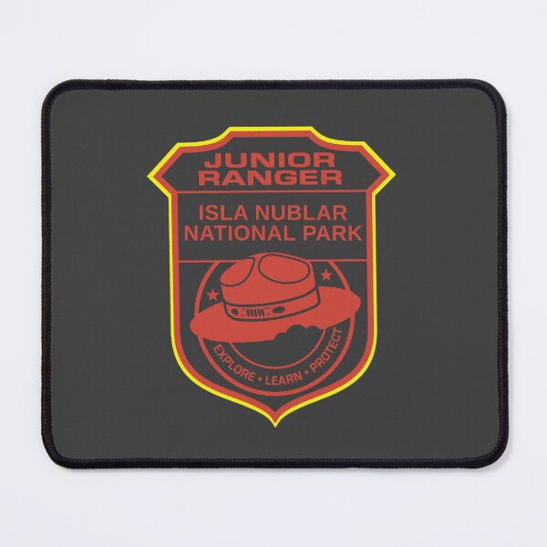 Item preview, Isla Nublar National Park - Junior Ranger Jurassic Badge designed and sold by YonderAndBeyond.