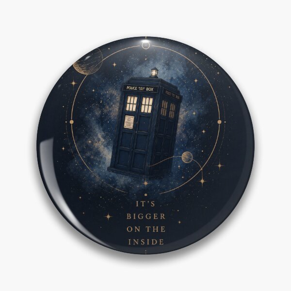 Artikelvorschau, Innen ist sie größer – die Tardis. entworfen und verkauft von Pipsqueak2.0 .
